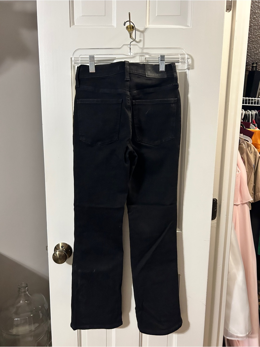 Madewell Black Kick Out Crop Women's Jeans
